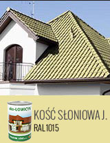 EKO-LOWICYN KOŚĆ SŁONIOWA 1L RAL 1015